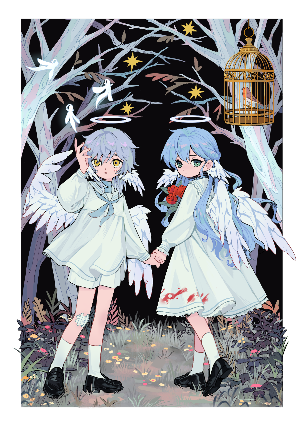 Honkai Star Rail |Sunday & Robin | "Into The Woods" Print