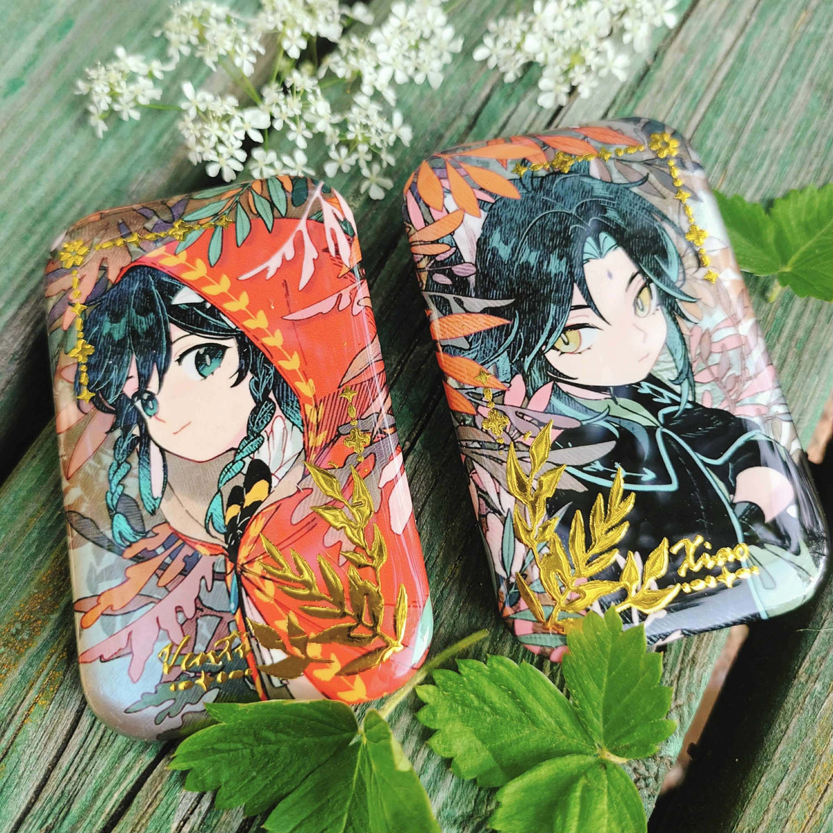 GENSHIN | Xiaoven Foil Double-flash Bagde