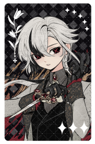 [Genshin] Silver foiled photocards