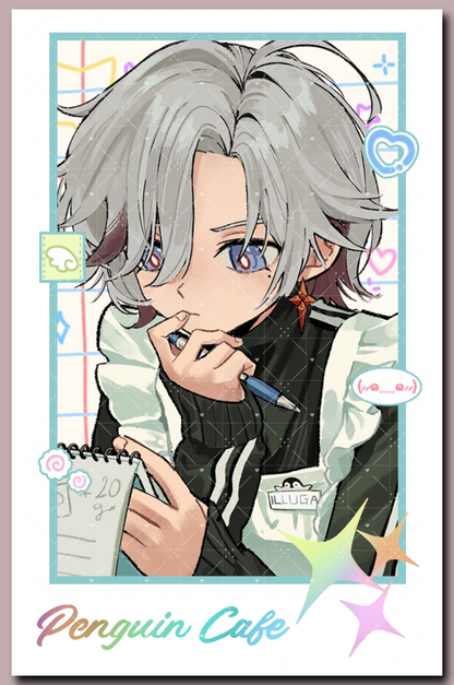 [GENSHIN] Penguin Cafe Card