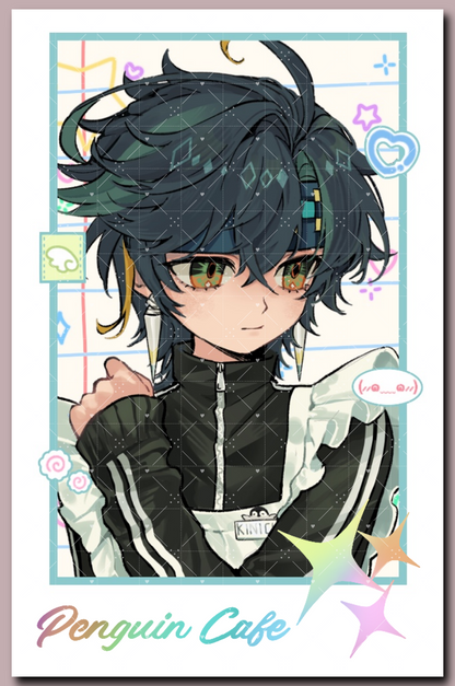 [GENSHIN] Penguin Cafe Card
