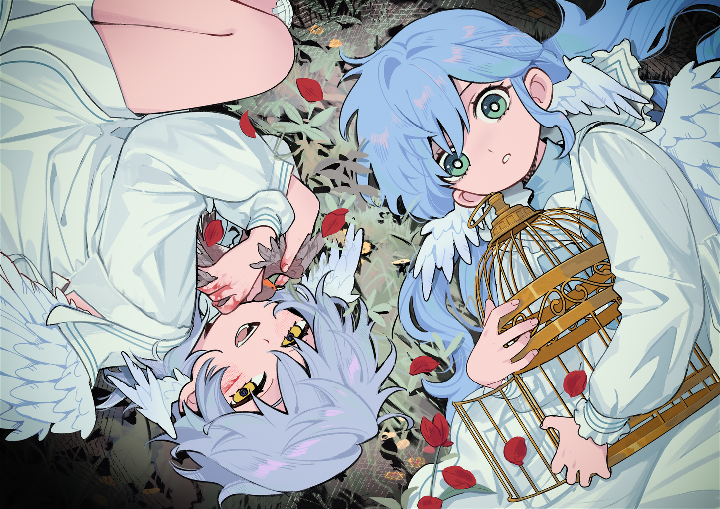 Honkai Star Rail |Sunday & Robin | "The Bird Does Not Sing At Night" Print