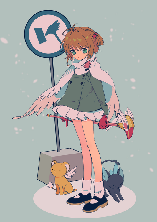 Cardcaptor Sakura| Sakura & Kero Print