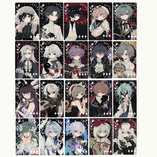 [Genshin] Silver foil photocards