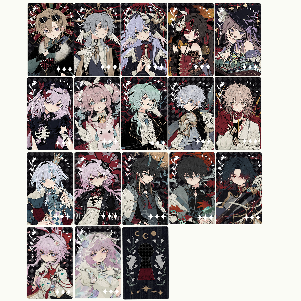 [HSR] Silver foil photocards