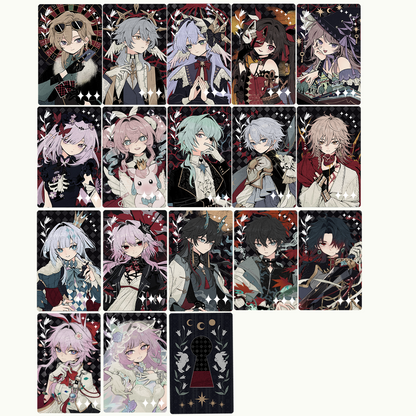 [HSR] Silver foil photocards