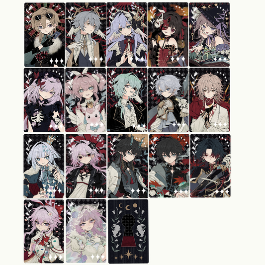 [HSR] Silver foil photocards