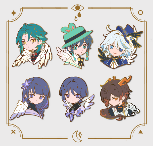 GENSHIN | Enamel Pins
