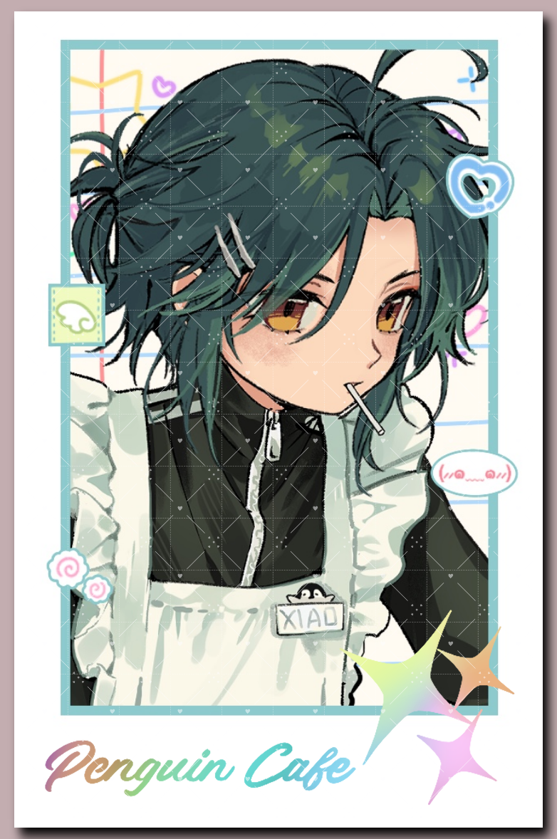 [GENSHIN] Penguin Cafe Card