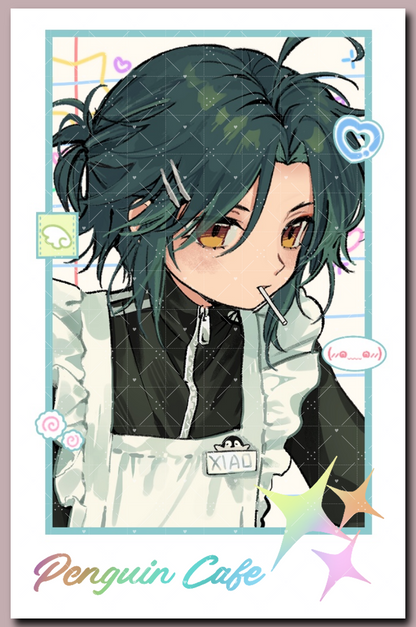 [GENSHIN] Penguin Cafe Card